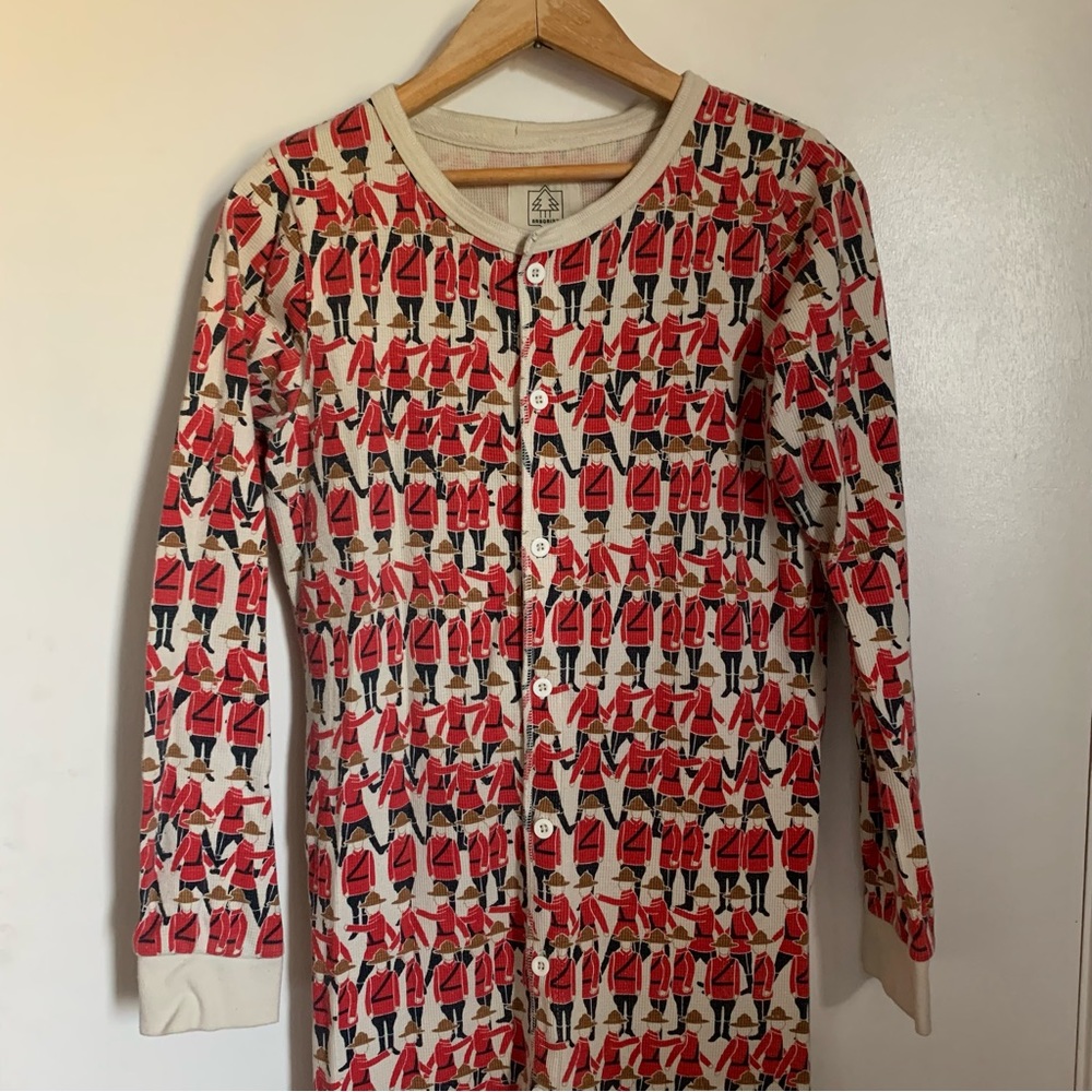 Aborist Mountie Onesie Pajamas Small Adult Unisex